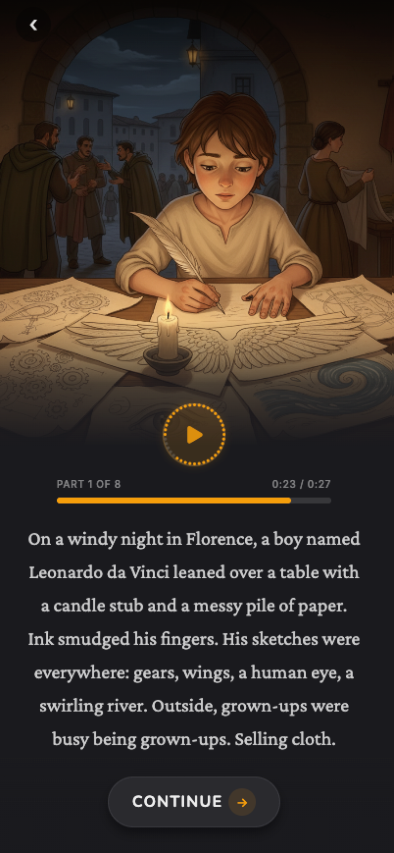 Fireside app - Quality Friendships pathway